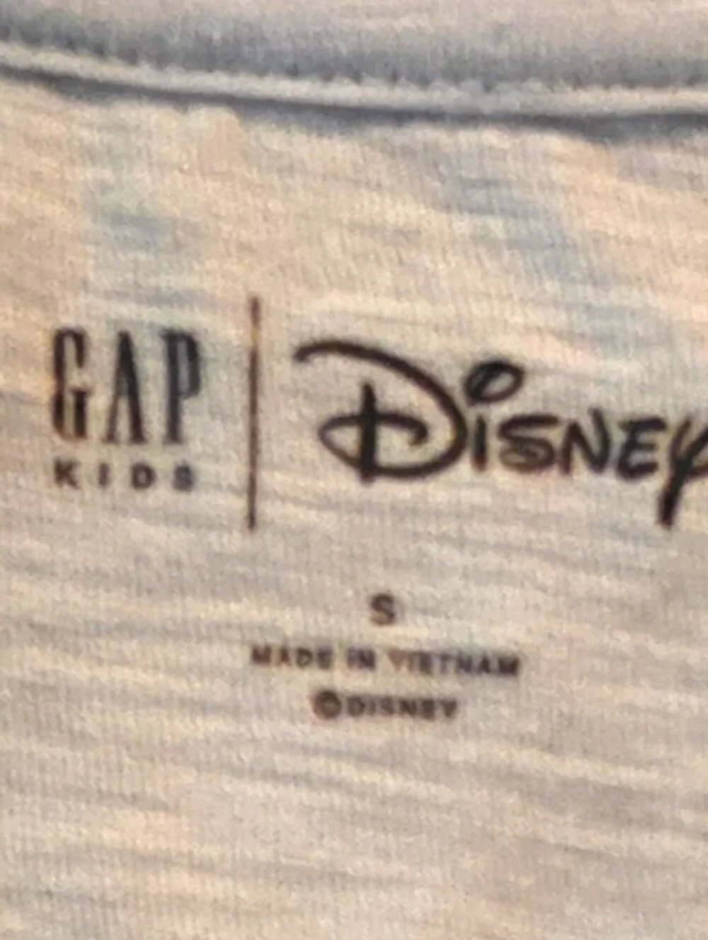 🛍$8 Ea-3/$15🛍GAP Kids Small Disney Blue Heather Mickey Mouse Graphic Tee